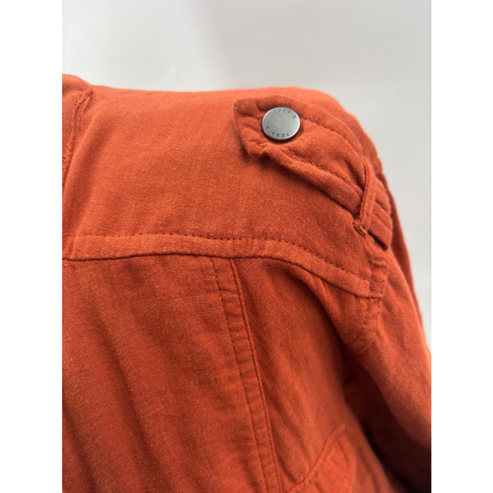 Women's Torrid lightweight gaze utility Jacket Size 1 Burnt Orange - Picture 4 of 9